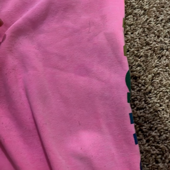 Womens Aviator Nation Sweatpants Neon pink Size Medium - Picture 7 of 8